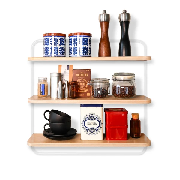 TAC Sopiva seinahylly valkoinen 3 kuva