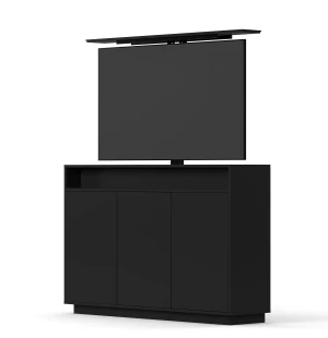 Englesson FRAME TV Lift 65" senkki, musta kuva