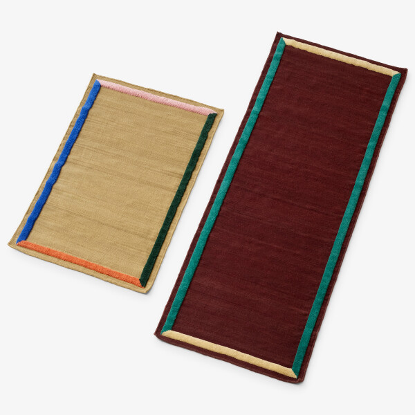 Tradition Framed sisal AP13 plum AP14 kuva