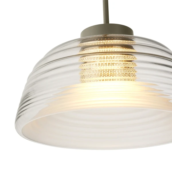 Two layer pendant 37 olive detail muuto kuva