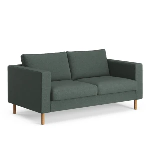 Swedese SOLID 2-sits soffa, Grain 207 River/oljad ek image