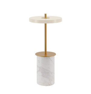 Umage ASTERIA MOVE MINI pöytävalaisin, white marble kuva