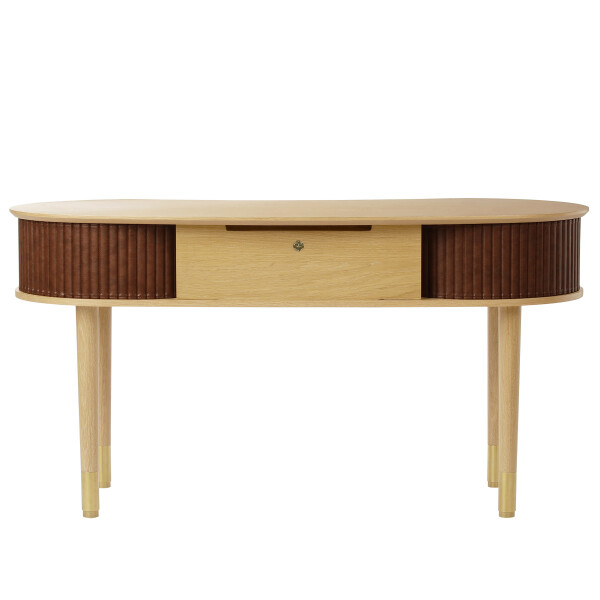 UMAGE Audacious desk hazelnut oak back kuva