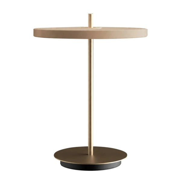 UMAGE Packshot 2736 Asteria Air Table Brass Coffee Brown 2 kuva
