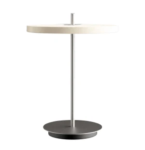 Umage ASTERIA AIR pöytävalaisin, pearl white/steel kuva