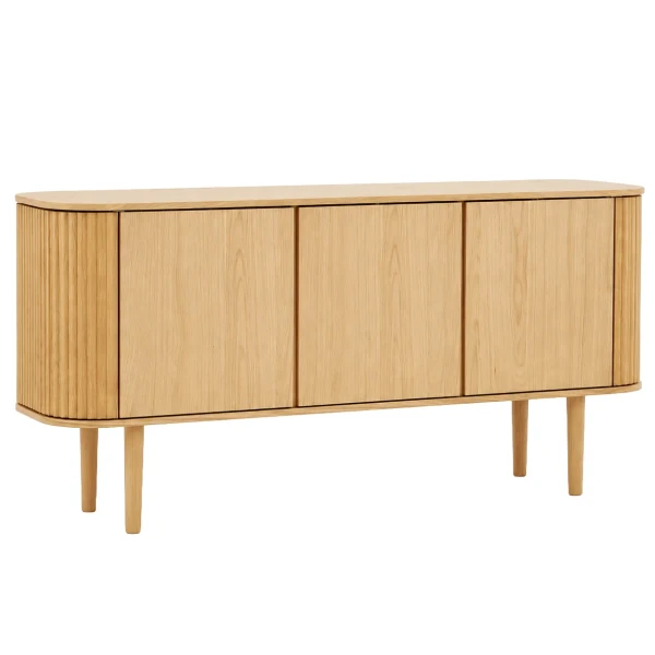 UMAGE Packshot 5623C5622 6 Treasures 3 Door Oak Fluted Door kuva