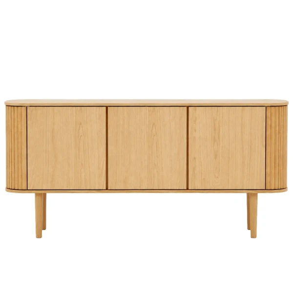UMAGE Packshot 5623C5622 6 Treasures 3 Door Oak Fluted Doors kuva