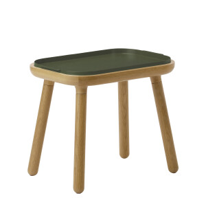 Umage PAFF sivupöytä k43, oak/olive green kuva