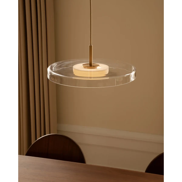 UMAGE lifestyle Asteria Glass pendant lamp mini brass 1 kuva
