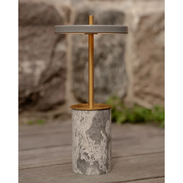 UMAGE lifestyle Asteria Move Mini grey marble brass kuva