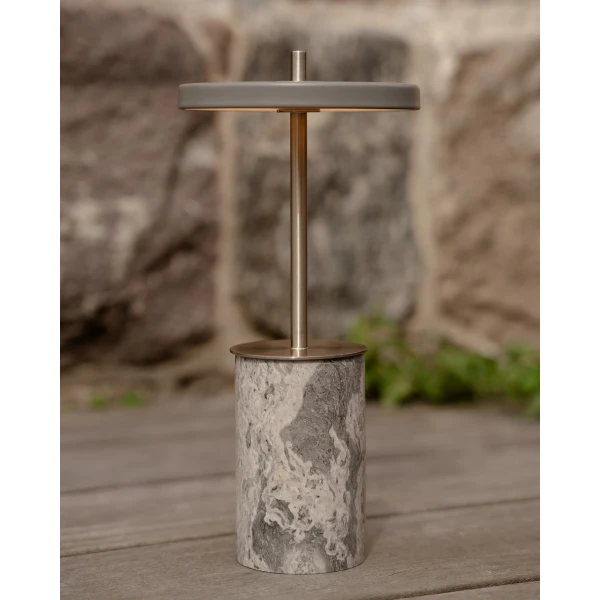 UMAGE lifestyle Asteria Move Mini grey marble steel 3 kuva