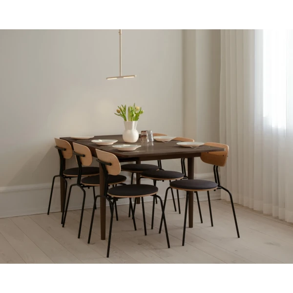 UMAGE lifestyle HeartnSoul 120 walnut Curious oak black Omni ceiling plated brass 2 kuva