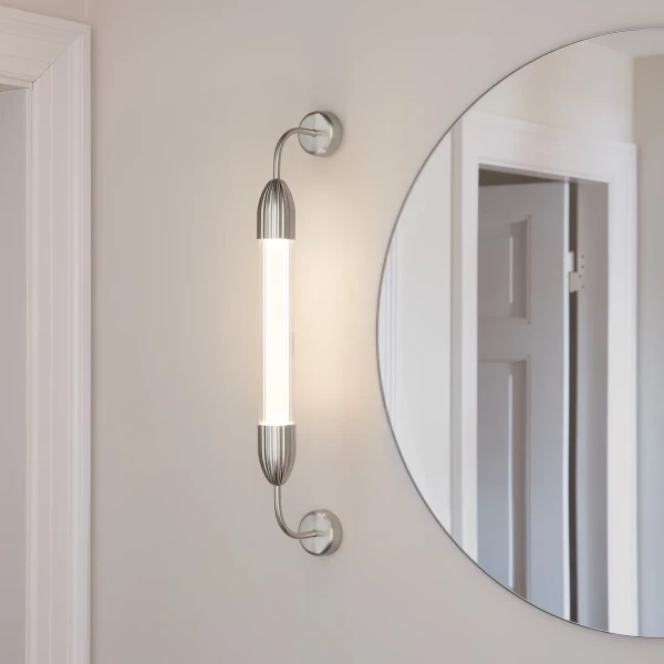 UMAGE lifestyle Lemon Squeeze wall lamp short single polished steel 1 image