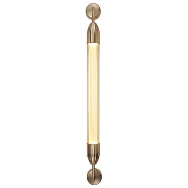 UMAGE packshot 2200 Lemon Squeeze wall lamp long single plated brass 2 kuva