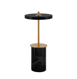 Umage ASTERIA MOVE MINI pöytävalaisin, black marble kuva