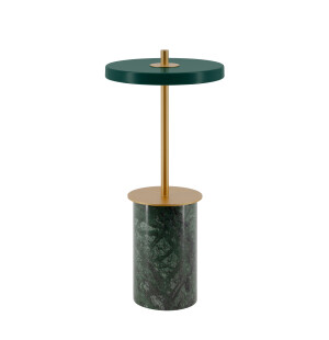 Umage ASTERIA MOVE MINI pöytävalaisin, green marble kuva