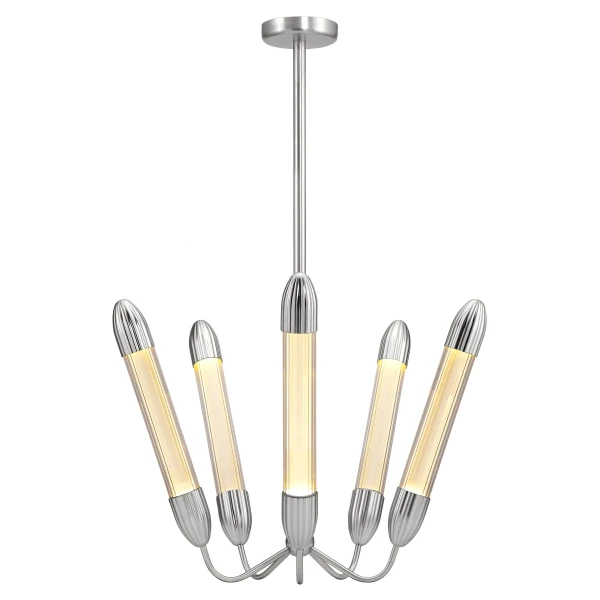 UMAGE packshot 2625 Lemon Squeeze ceiling lamp short penta polished steel 2 image