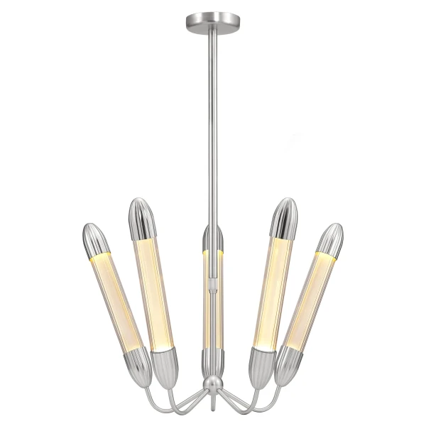 UMAGE packshot 2625 Lemon Squeeze ceiling lamp short penta polished steel 4 image