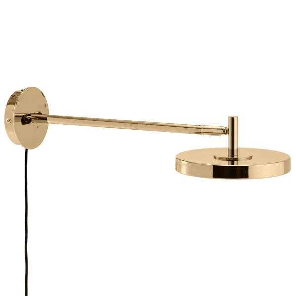 UMAGE packshot 2649 Asteria wall lamp long polished brass 1 kuva