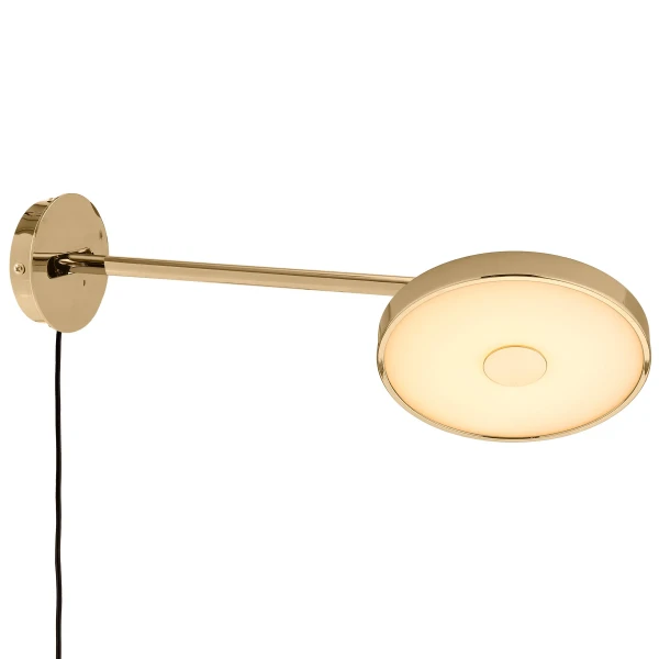 UMAGE packshot 2649 Asteria wall lamp long polished brass 2 kuva
