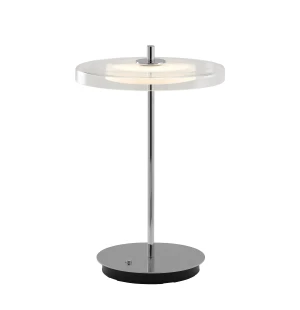 Umage ASTERIA GLASS MOVE pöytävalaisin, polished steel kuva