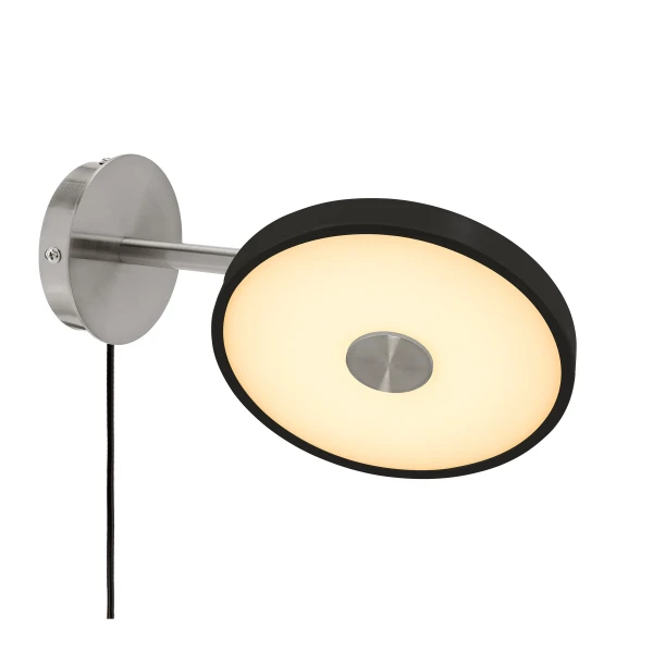 UMAGE packshot 2710 Asteria wall lamp short black steel 2 kuva