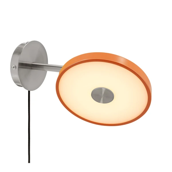 UMAGE packshot 2713 Asteria wall lamp short nuance orange steel 2 kuva