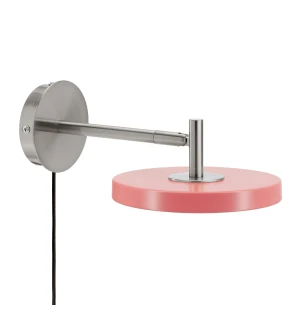 Umage ASTERIA WALL SHORT seinävalaisin, steel/nuance rose kuva