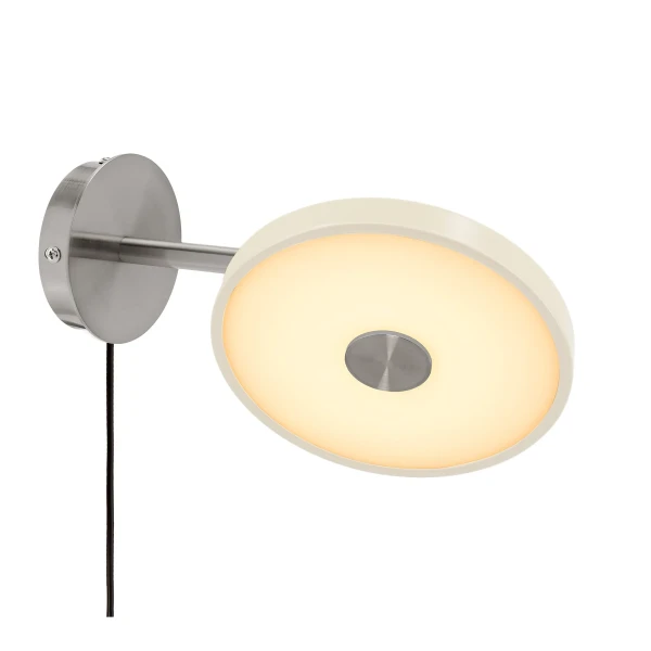 UMAGE packshot 2715 Asteria wall lamp short pearl white steel 2 kuva