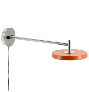 Umage ASTERIA WALL LONG seinävalaisin, steel/nuance orange kuva