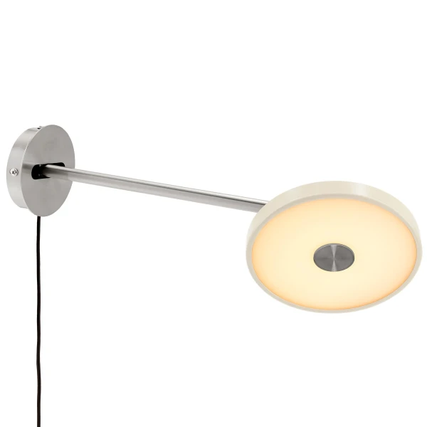 UMAGE packshot 2721 Asteria wall lamp long pearl white steel 2 kuva