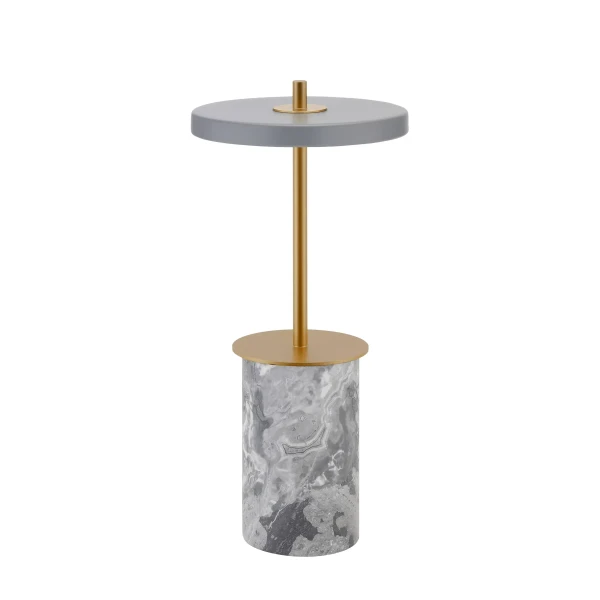 UMAGE packshot 2731 Asteria Move Mini grey marble brass 2 kuva