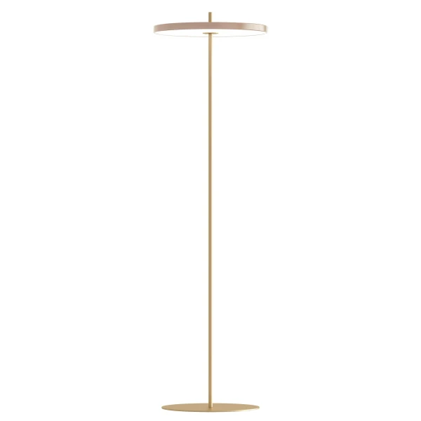 UMAGE packshot 2746 Asteria Air floor lamp brass coffee brown 2 kuva