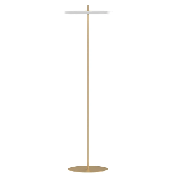 UMAGE packshot 2748 Asteria Air floor lamp brass nuance mist 1 kuva