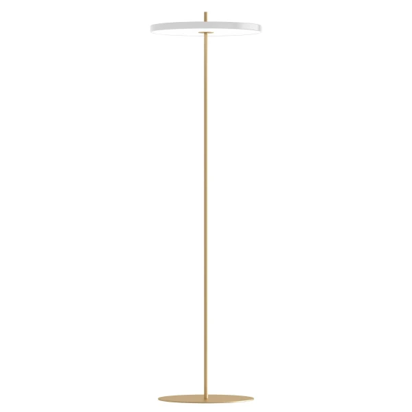UMAGE packshot 2748 Asteria Air floor lamp brass nuance mist 2 kuva