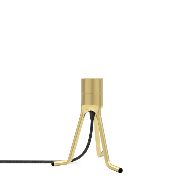 UMAGE packshot 4215 Tripod base brushed brass high kuva