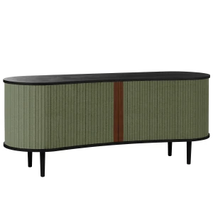 Umage AUDACIOUS SIDEBOARD skänk, black oak/morning meadows image