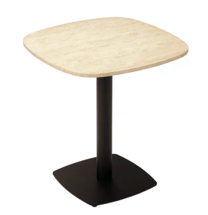 Umage GATHER kahvilapöytä, travertine/musta kuva