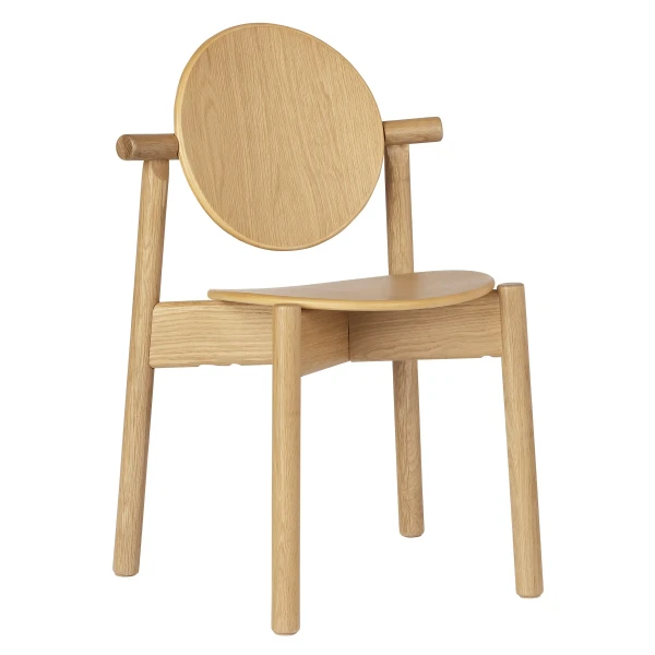 UMAGE packshot 5538 Heiko dining chair oak image