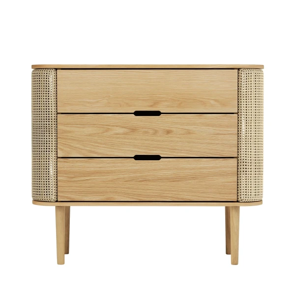 UMAGE packshot 5624C5624 3 Treasures dresser oak venetian cane kuva