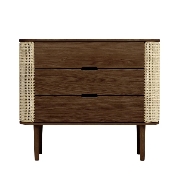 UMAGE packshot 5776C5776 3 Treasures dresser dark oak venetian cane kuva