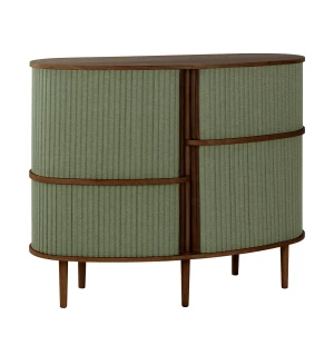 Umage AUDACIOUS HIGHBOARD skänk, dark oak/morning meadows image