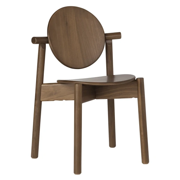 UMAGE packshot 5896 Heiko dining chair walnut 2 image