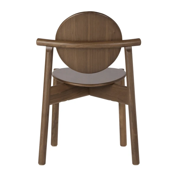 UMAGE packshot 5896 Heiko dining chair walnut 3 image
