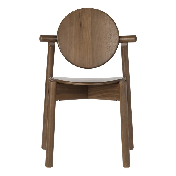 UMAGE packshot 5896 Heiko dining chair walnut image