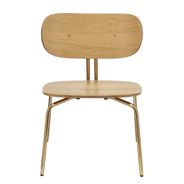 UMAGE packshot 5917 1 Curious lounge chair oak brass 1 kuva