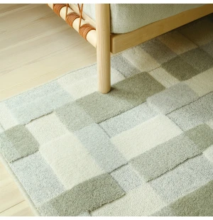 VM-Carpet DOMINO matto, vihreä kuva