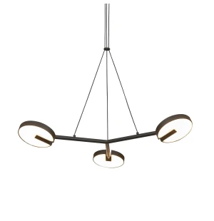 Valaisin Grönlund ARM 3 riippuvalaisin, musta kuva