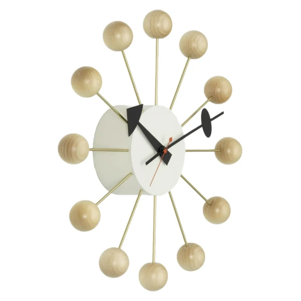 Vitra Ball Clock Beech Angle image