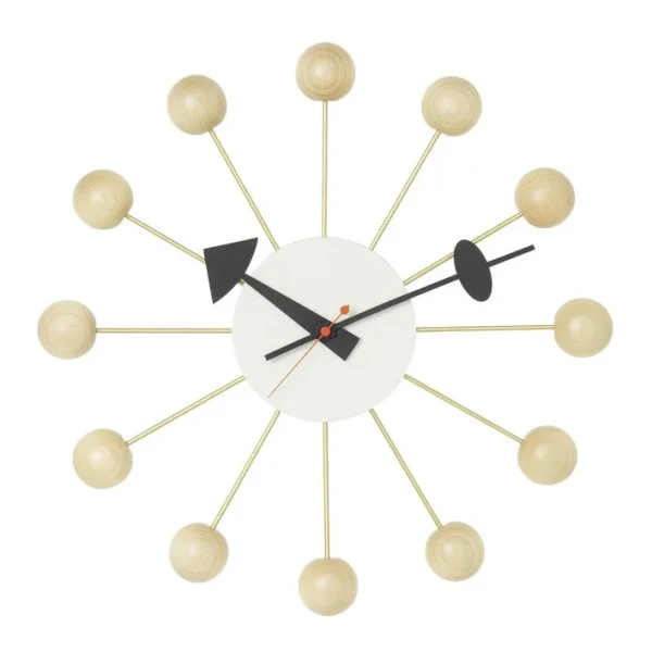 Vitra Ball Clock Beech kuva